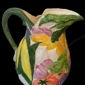 Hand-Made Ceramic Large Pitcher